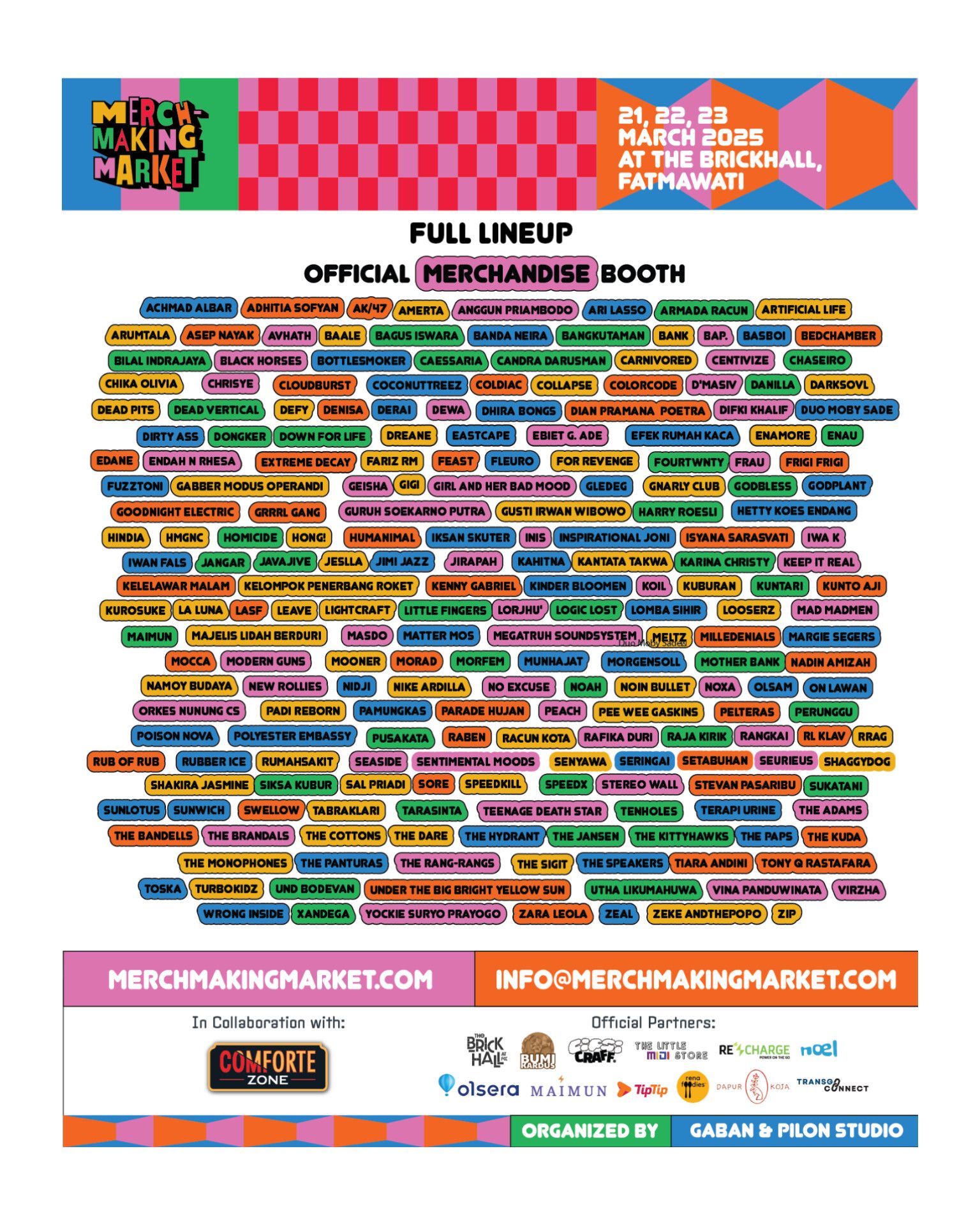 Merch-Making Market (MMM) Sebagai Music Merchandise Expo Hadirkan Ragam Program Menarik