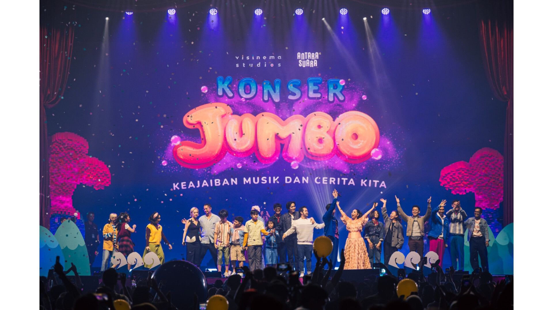 Konser JUMBO: Keajaiban Musik dan Cerita Kita Sukses Pukau Ribuan Penonton Berbagai Usia