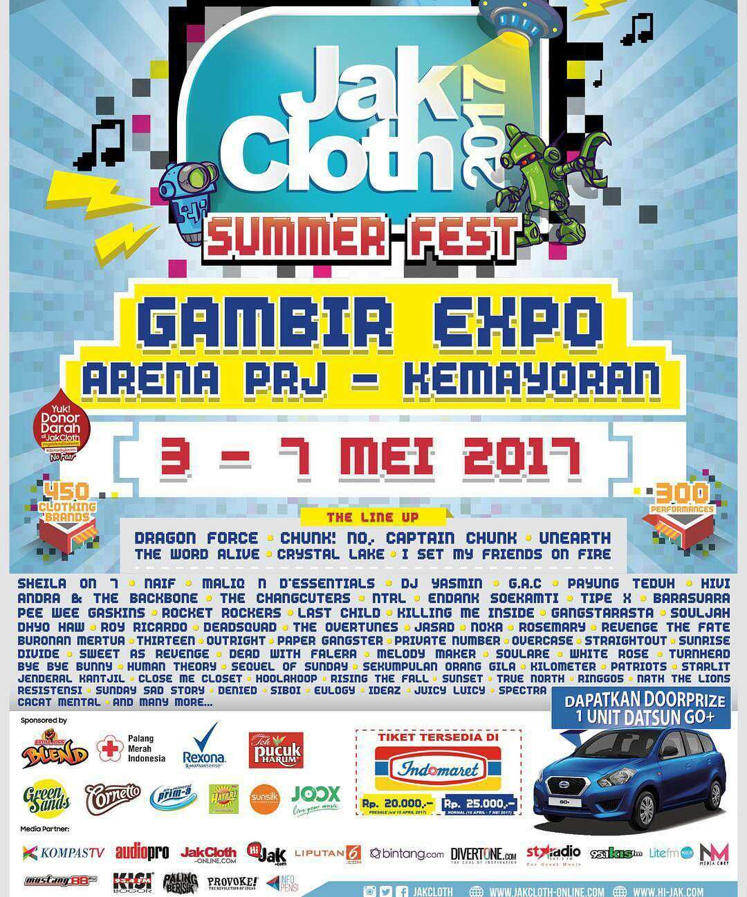 JAKCLOTH SUMMER FEST 2017