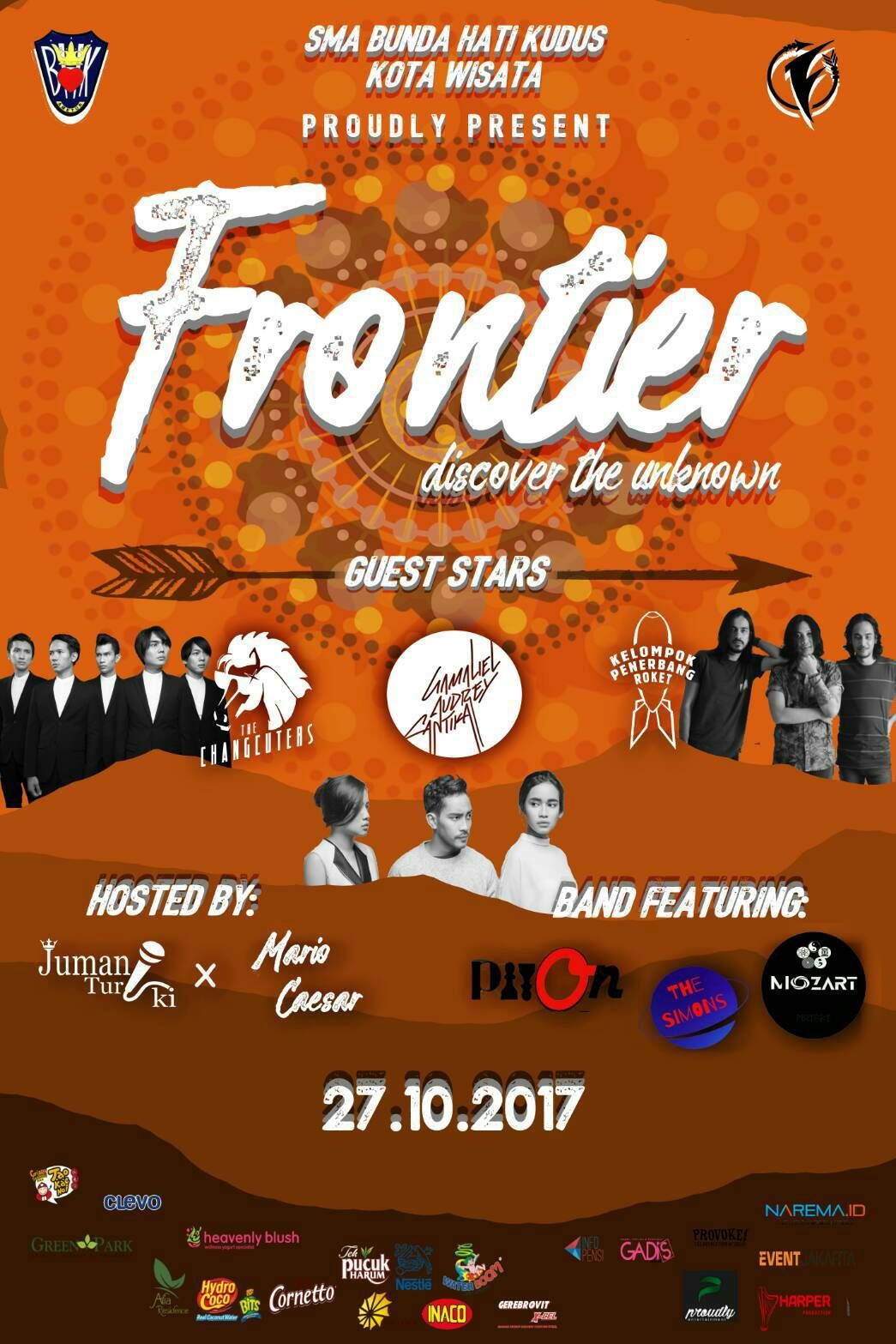 FRONTIER 2017 SMA Bunda Hati Kudus, Cibubur