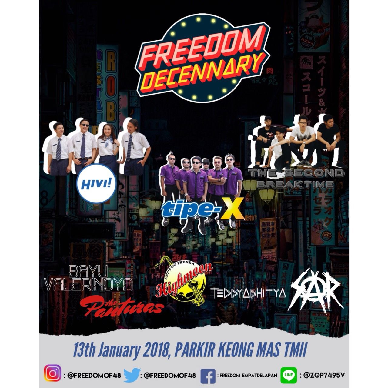 FREEDOM DECCENARY