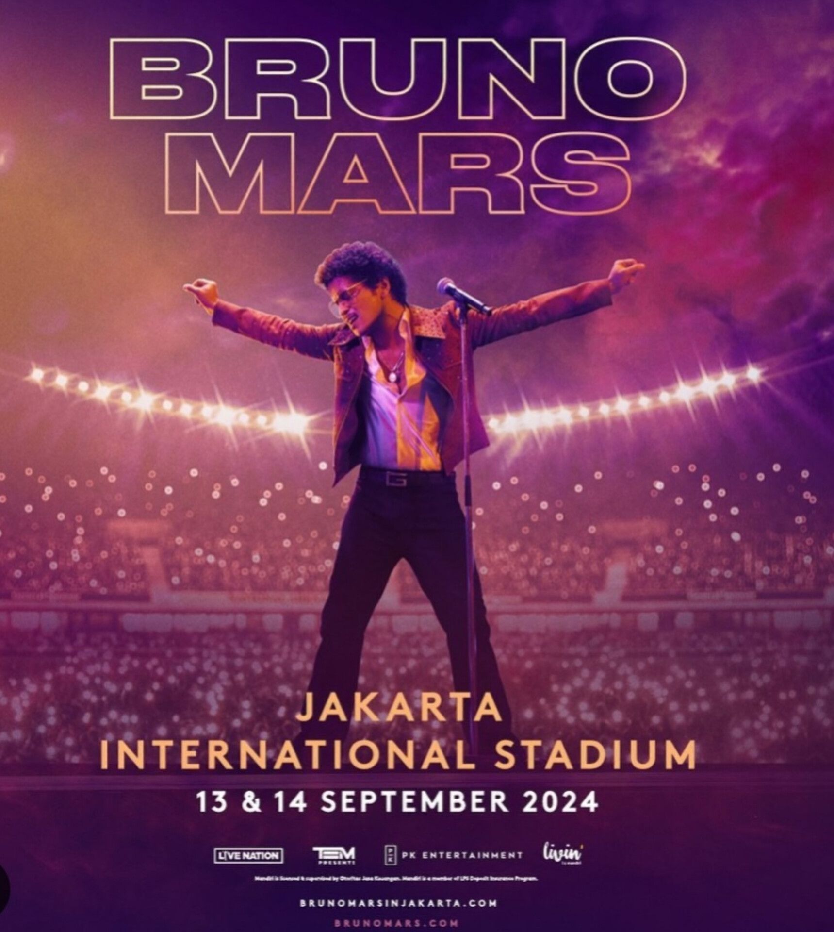 Bruno Mars Live In Jakarta