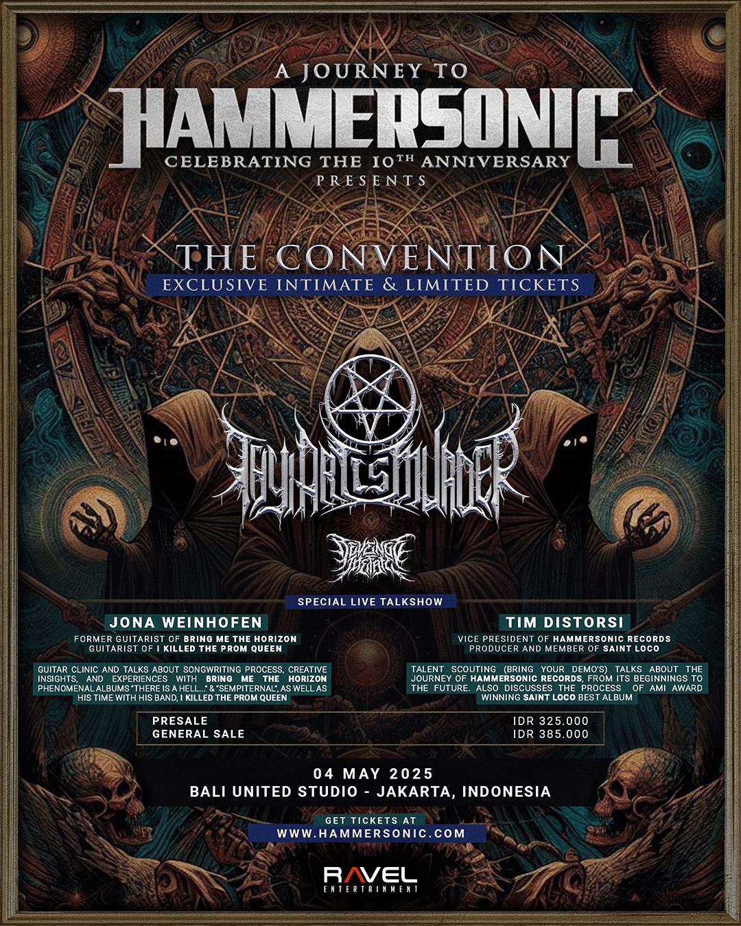 Hammersonic Convention Road To  10th Anniv with Thy Art Is Murder