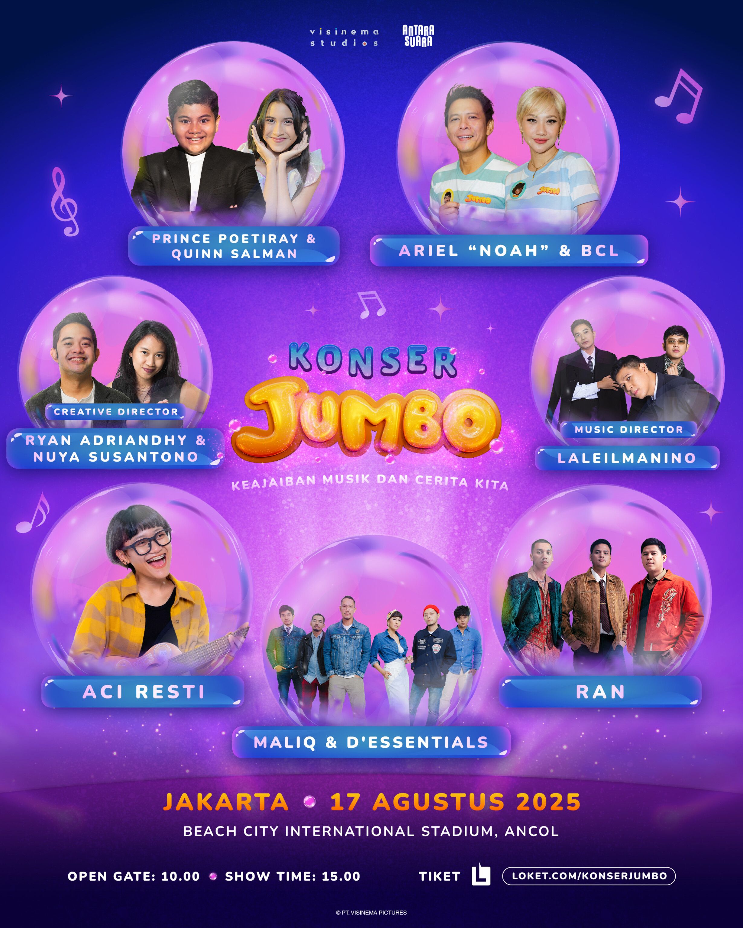 Konser Jumbo "keajaiban musik dan cerita kita"
