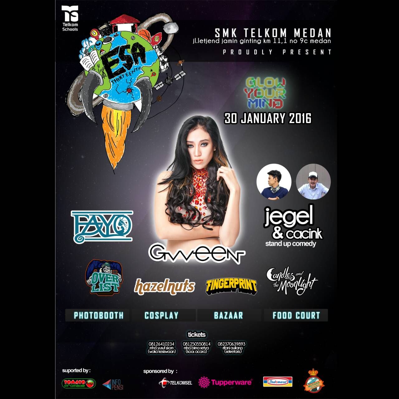 SMK TELKOM MEDAN - GLOW YOUR MIND 2016