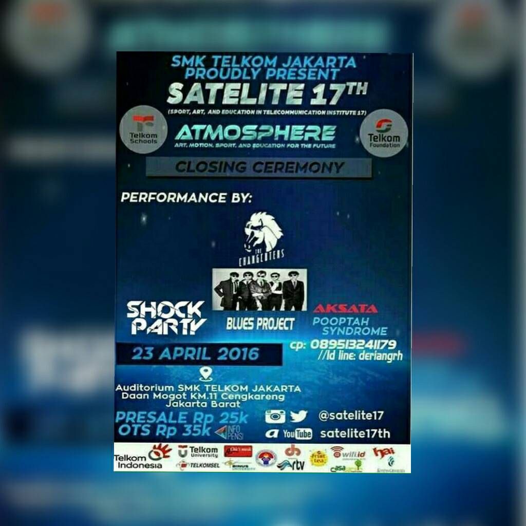 SMK TELKOM  JAKARTA - SATELITE 17th