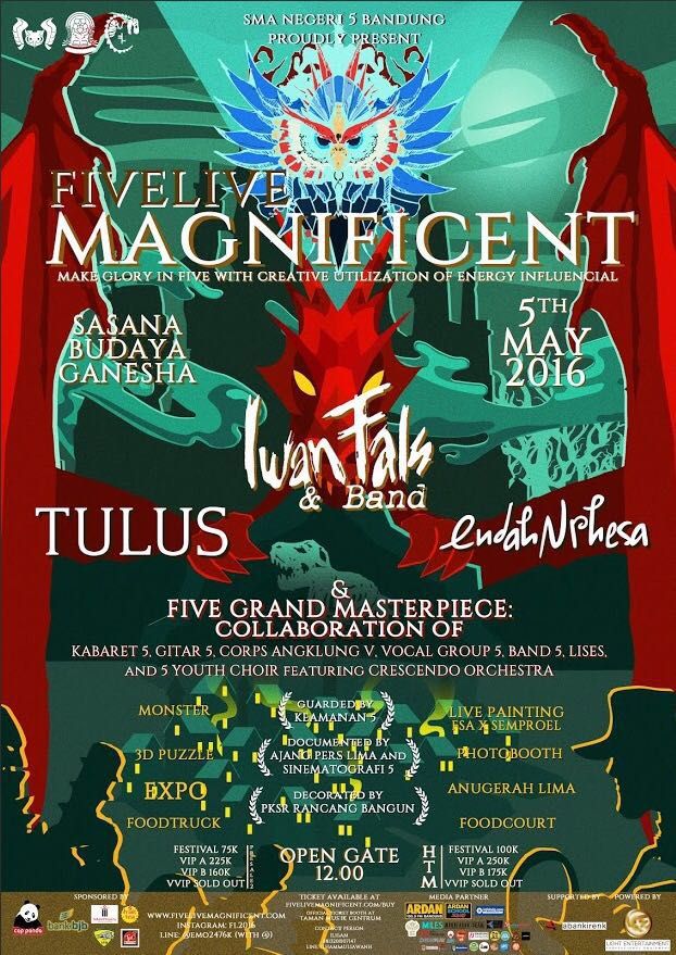 SMAN 5 BANDUNG - FIVELIVE MAGNIFICENT