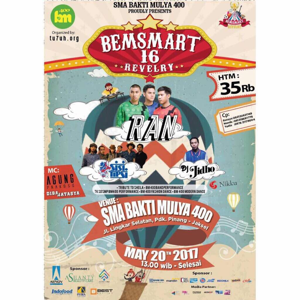 SMA BAKTI MULYA 400 - BEMSMART 16 "Revelry"