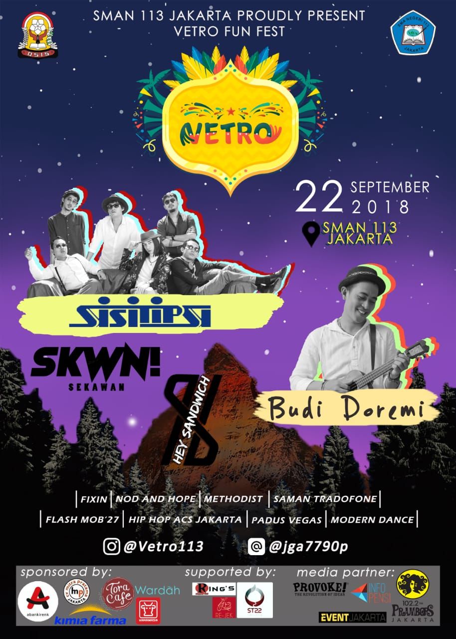 SMAN 113 JAKARTA - VETRO FUN FEST