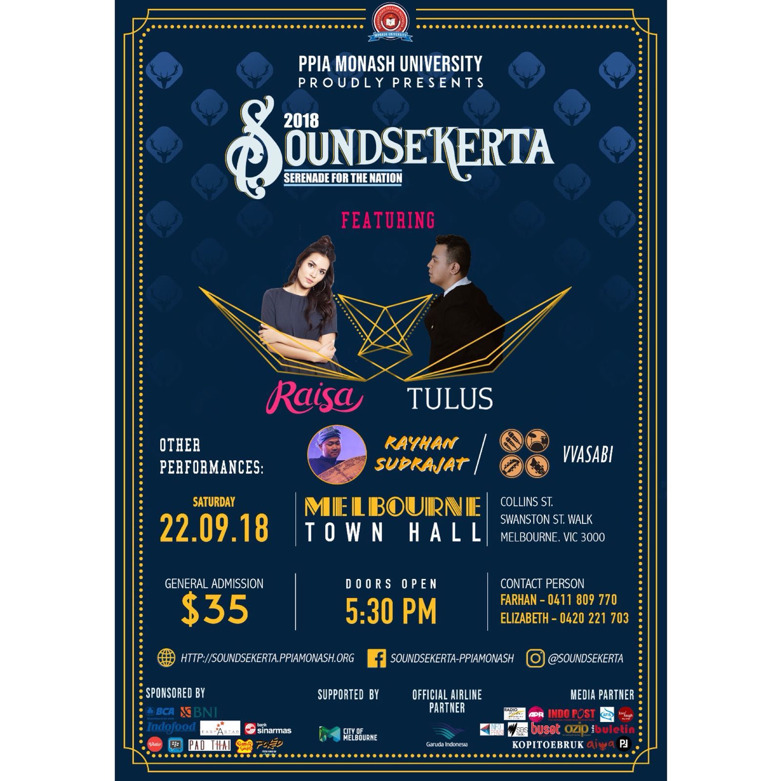 PPIA MONASH UNIVERSITY - SOUNDSEKERTA 2018