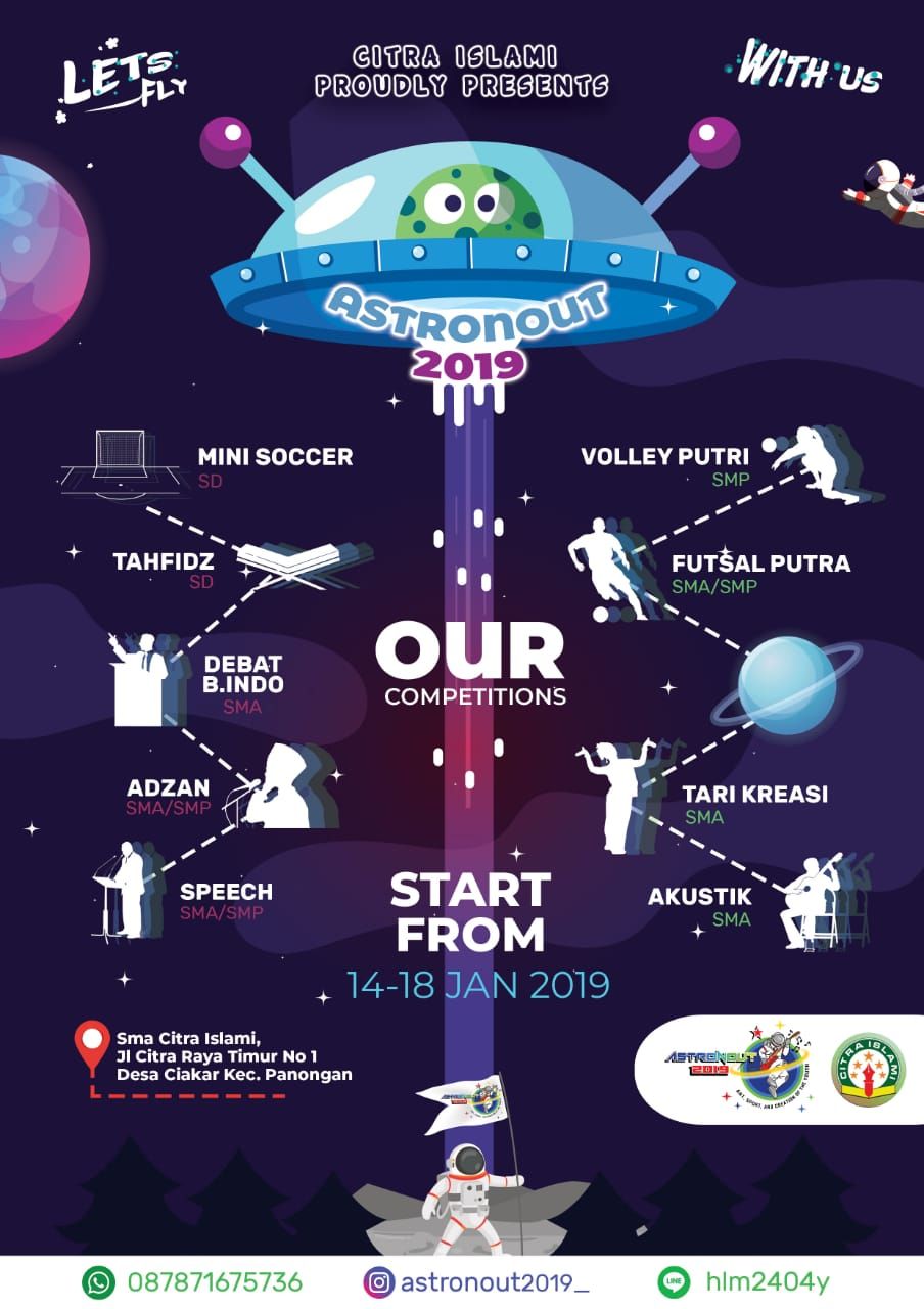 SMA CITRA ISLAMI - ASTRONOUT 2019