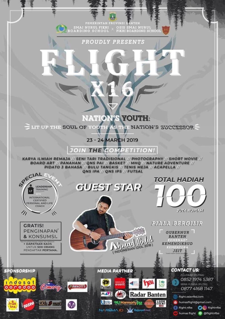 SMAI NURUL FIKRI  - FLIGHT X16