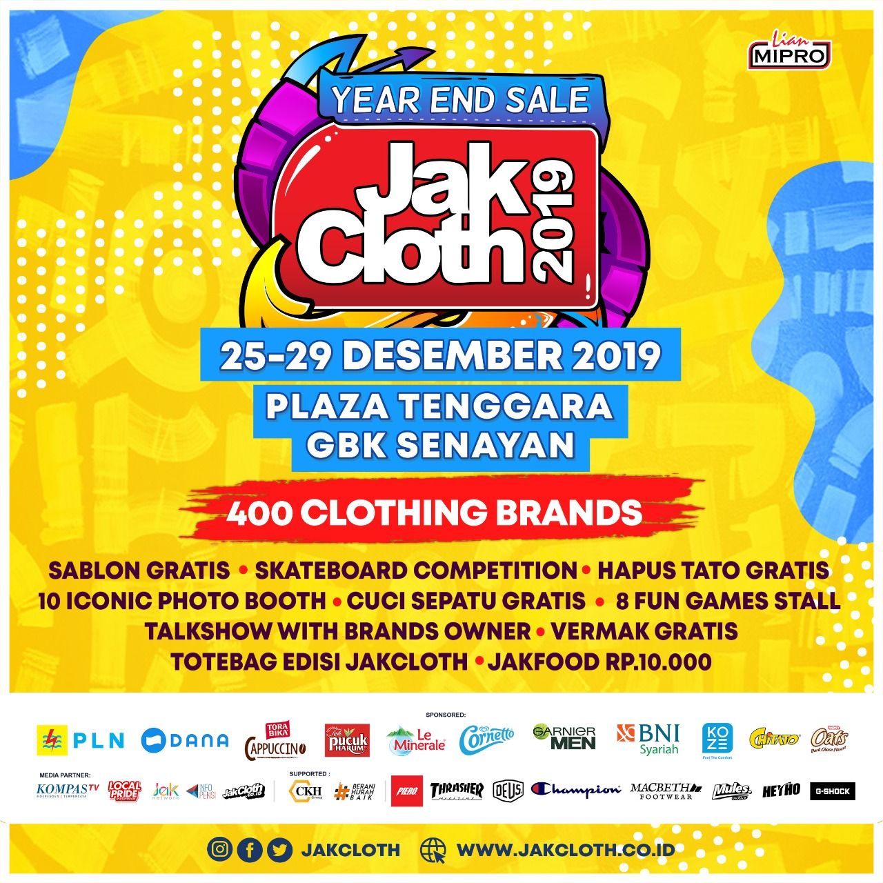 JAKCLOTH year End Sale 2019