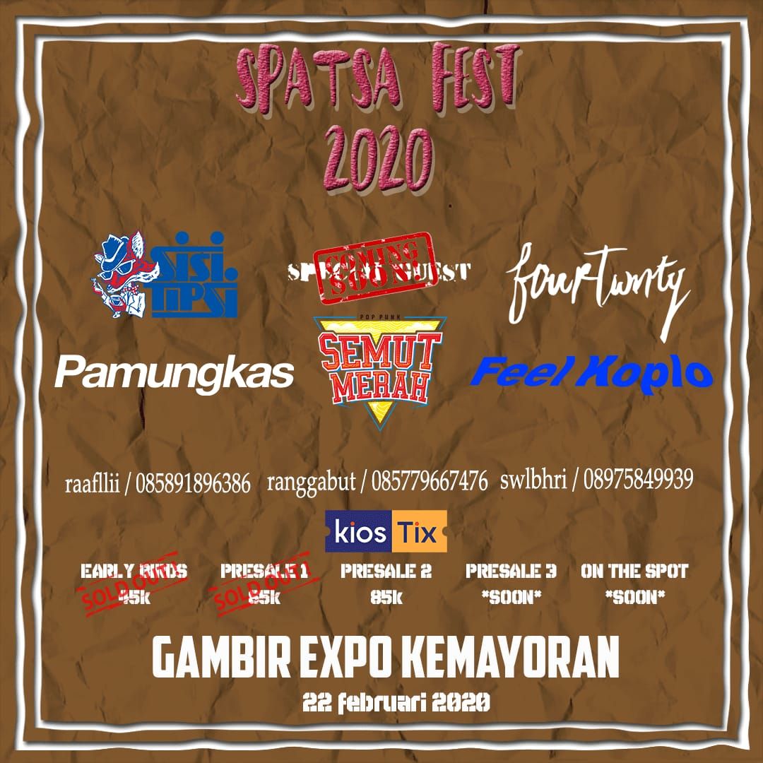 SMAN 41 jakarta - SPATSA FEST 2020