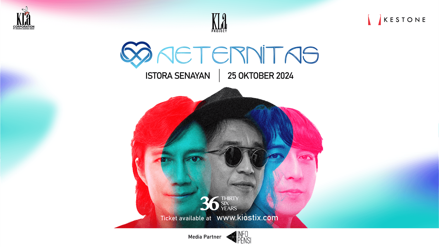 KLa Project Memperingati HUT Ke-36 Gelar Konser Bertajuk AETERNITAS 25 Oktober 2024