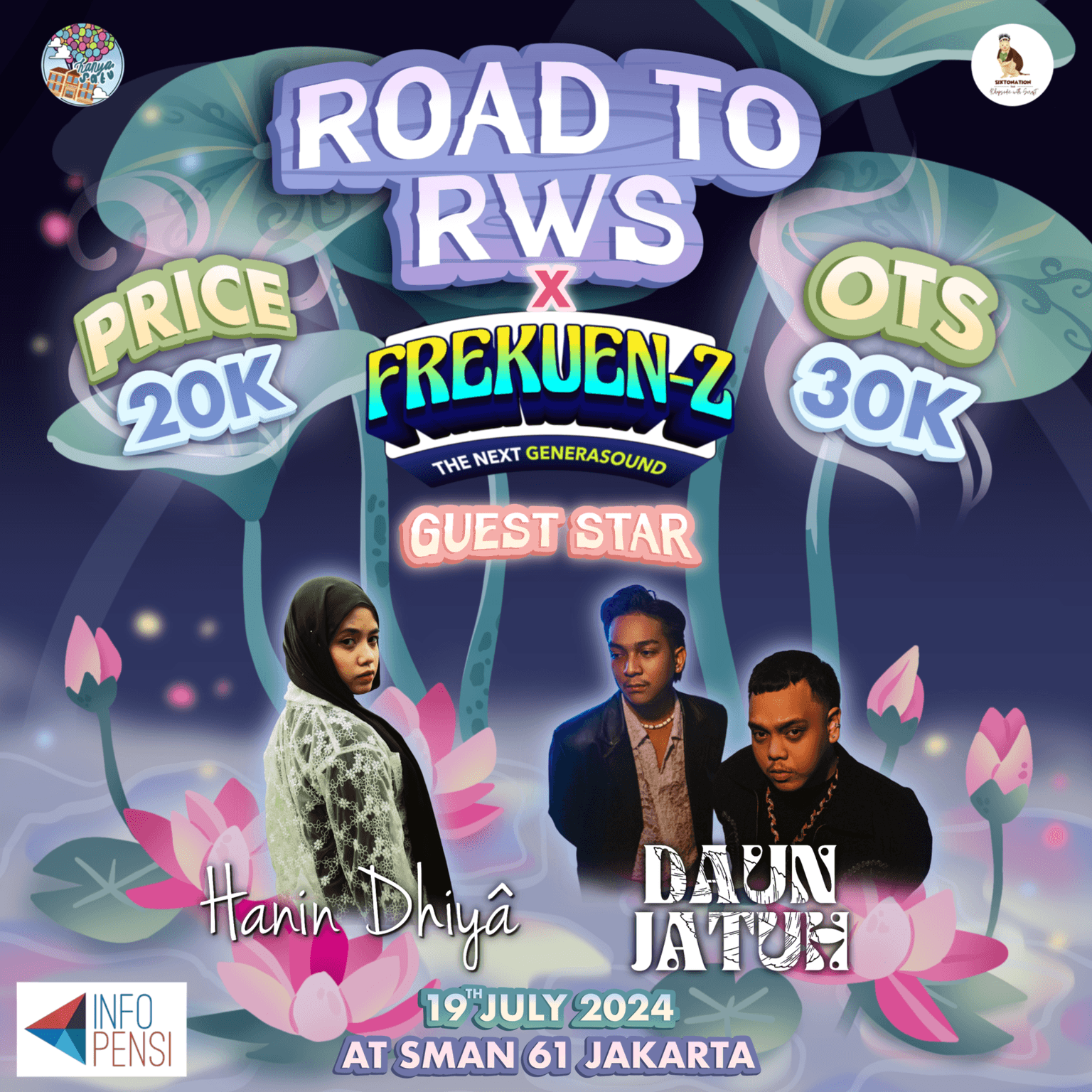 Road To Pensi RWS 2024 - SMAN 61 Jakarta x FrekuenZ
