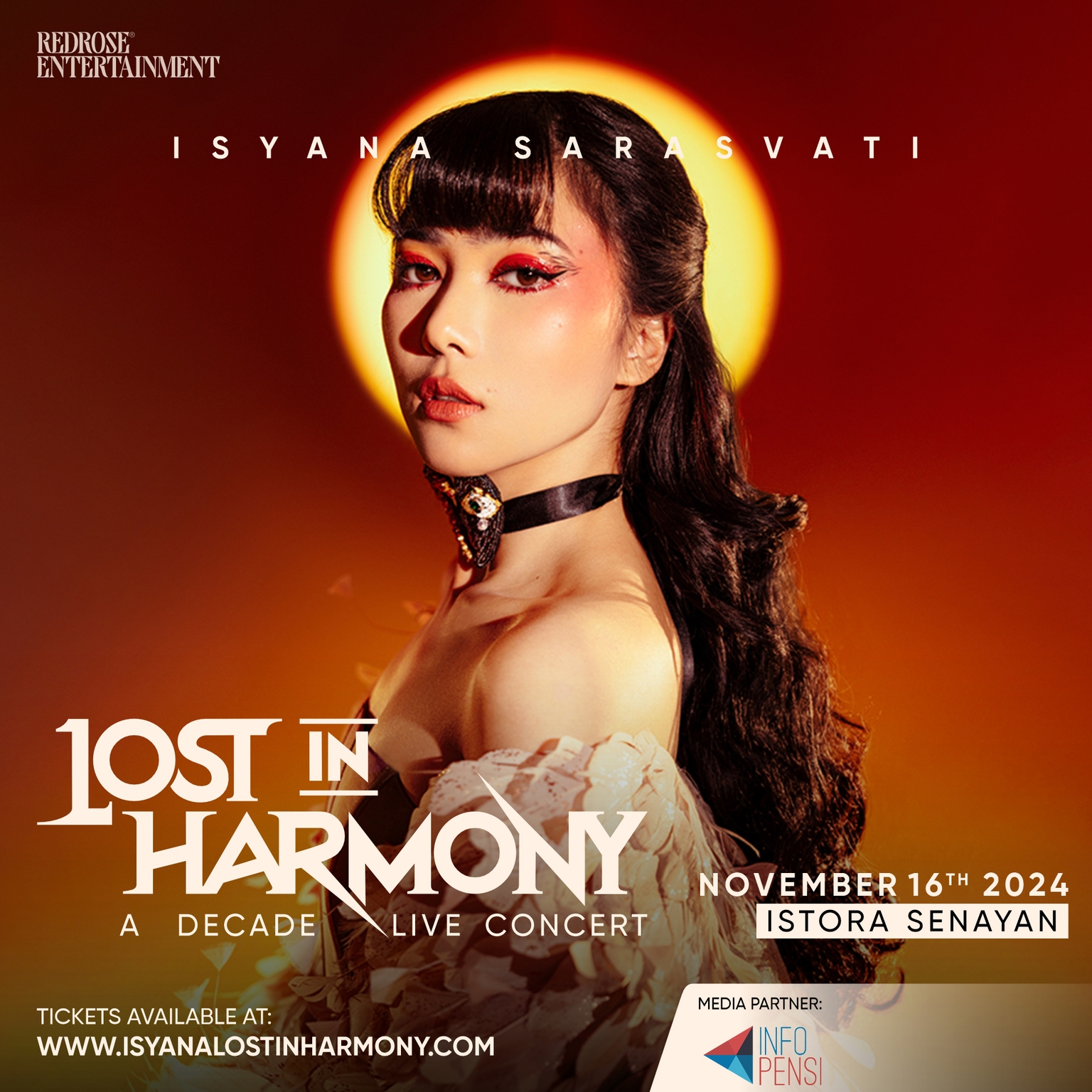 Isyana Sarasvati : lost In Harmony A Decade Live Concert