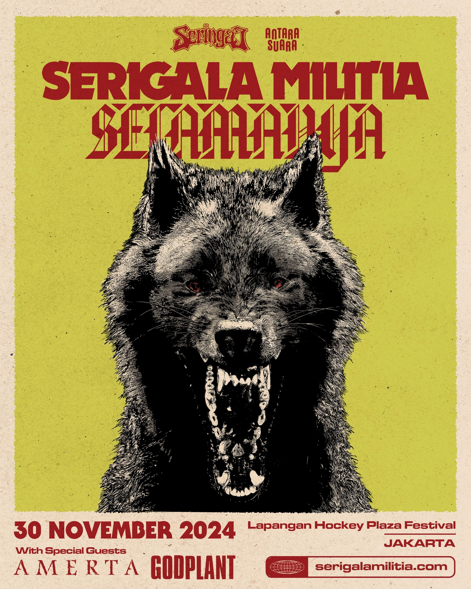 SERINGAI ; Serigala Militia Selamanya