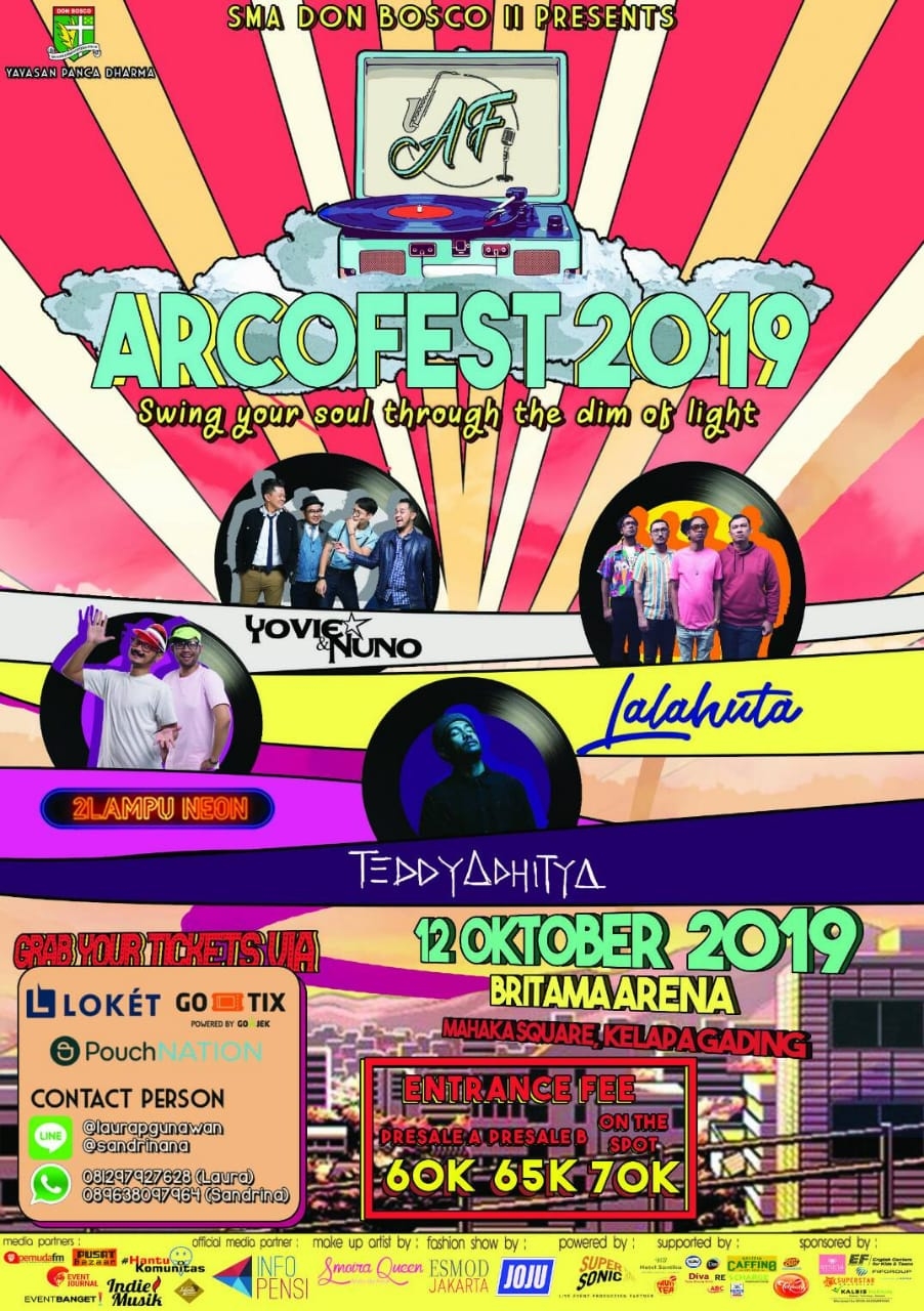SMA Don Bosco Kelapa Gading - Arcofest 2019