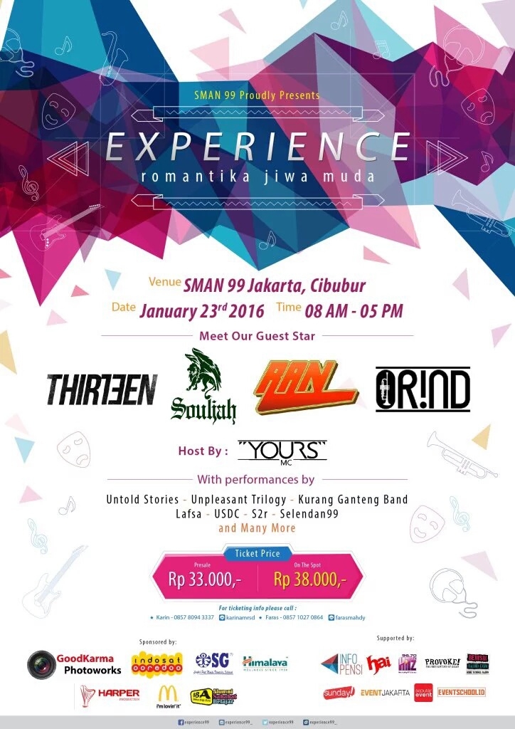 SMAN 99 Jakarta - EXPERIENCE 99
